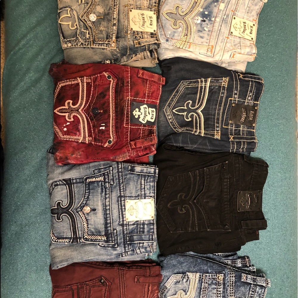 Rock Revival  True Religion MEK & more!